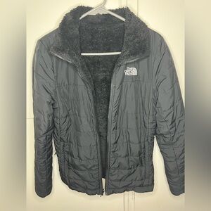 The North Face women's black reversal-able coat